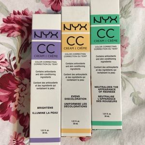 Bundle of NYX Color Correcting Creams